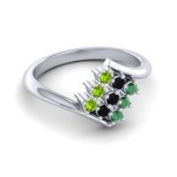 Simple Pave Bypass Navaza Ring