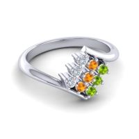 Simple Pave Bypass Navaza Ring