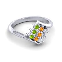 Simple Pave Bypass Navaza Ring