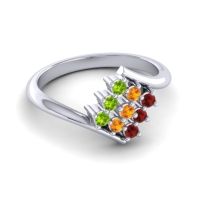 Simple Pave Bypass Navaza Ring