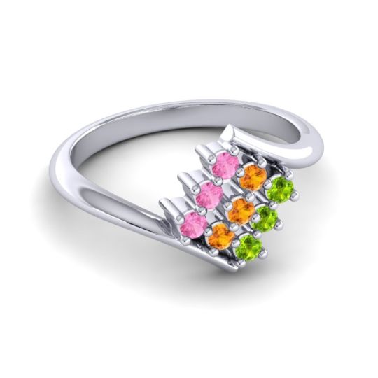 Simple Pave Bypass Navaza Ring