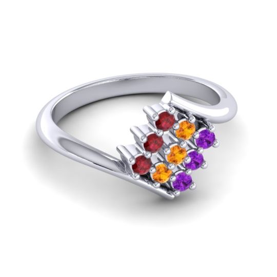 Simple Pave Bypass Navaza Ring