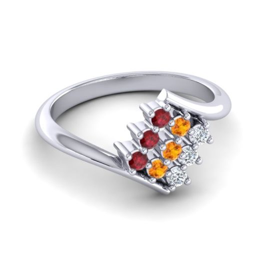 Simple Pave Bypass Navaza Ring