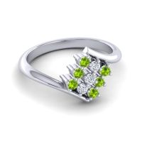 Simple Pave Bypass Navaza Ring