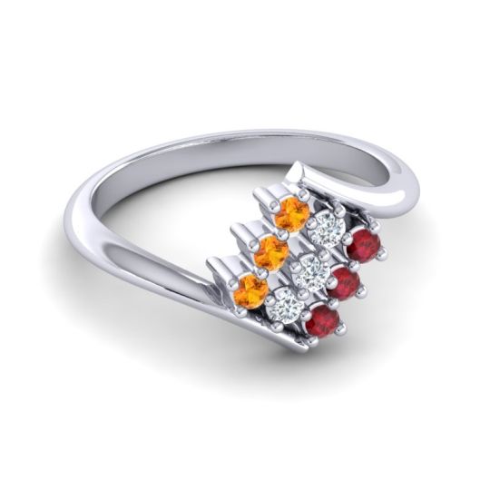 Simple Pave Bypass Navaza Ring