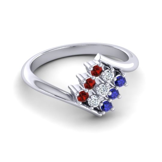 Simple Pave Bypass Navaza Ring