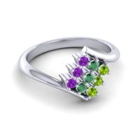 Simple Pave Bypass Navaza Ring