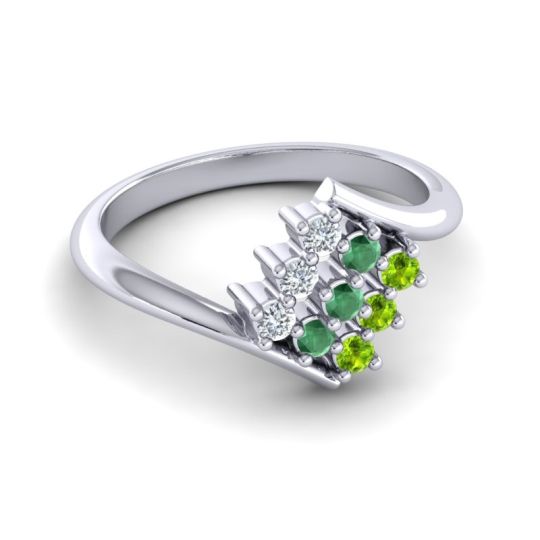 Simple Pave Bypass Navaza Ring