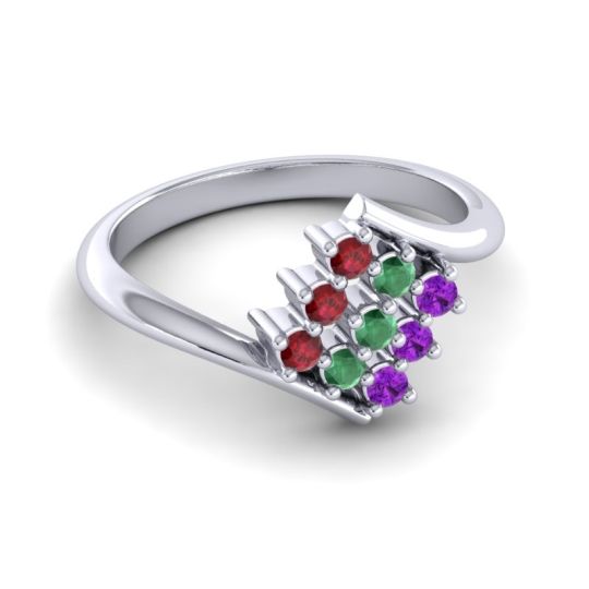 Simple Pave Bypass Navaza Ring