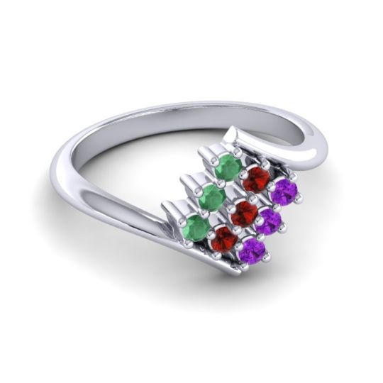 Simple Pave Bypass Navaza Ring