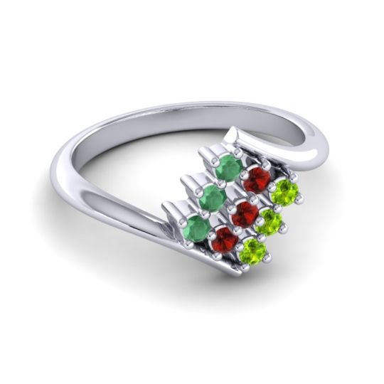 Simple Pave Bypass Navaza Ring