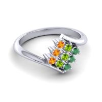 Simple Pave Bypass Navaza Ring