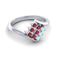 Simple Pave Bypass Navaza Ring