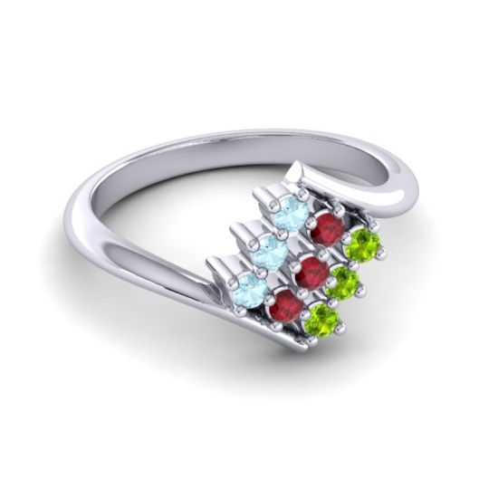 Simple Pave Bypass Navaza Ring