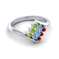 Simple Pave Bypass Navaza Ring