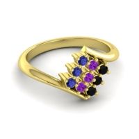 Simple Pave Bypass Navaza Ring