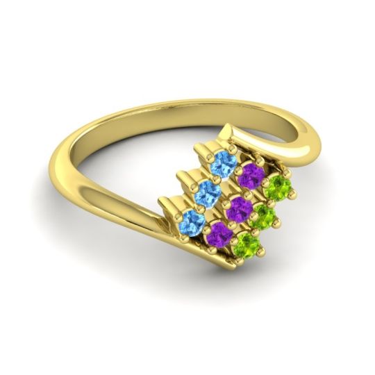 Simple Pave Bypass Navaza Ring