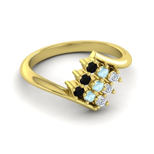 Simple Pave Bypass Navaza Ring