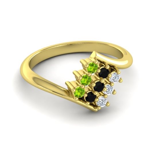 Simple Pave Bypass Navaza Ring