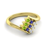 Simple Pave Bypass Navaza Ring