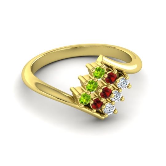 Simple Pave Bypass Navaza Ring