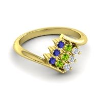 Simple Pave Bypass Navaza Ring