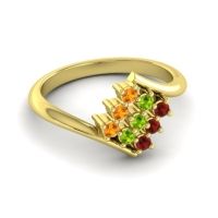 Simple Pave Bypass Navaza Ring