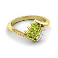 Simple Pave Bypass Navaza Ring