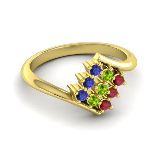 Simple Pave Bypass Navaza Ring