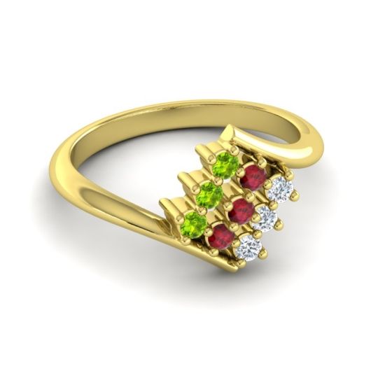 Simple Pave Bypass Navaza Ring