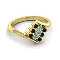 Simple Pave Bypass Navaza Ring