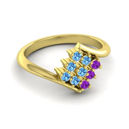 Simple Pave Bypass Navaza Ring