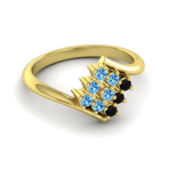 Simple Pave Bypass Navaza Ring