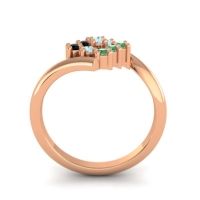 Simple Pave Bypass Navaza Ring