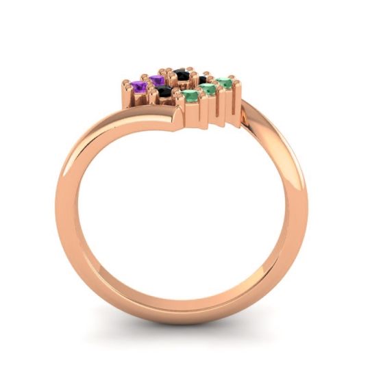 Simple Pave Bypass Navaza Ring