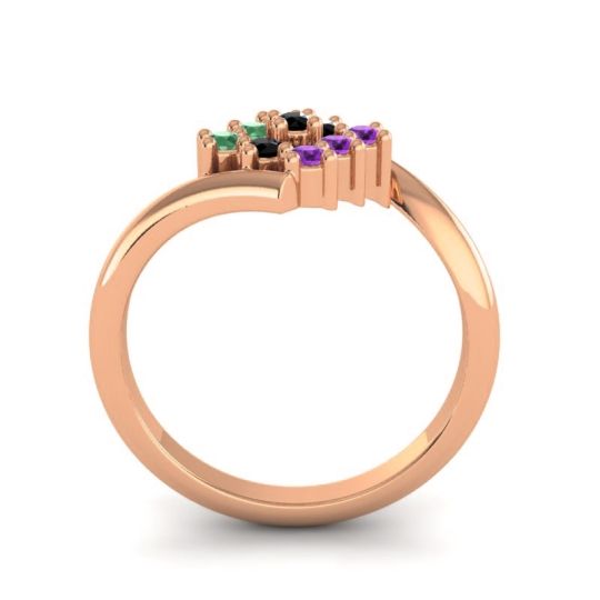 Simple Pave Bypass Navaza Ring