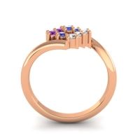 Simple Pave Bypass Navaza Ring