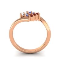 Simple Pave Bypass Navaza Ring