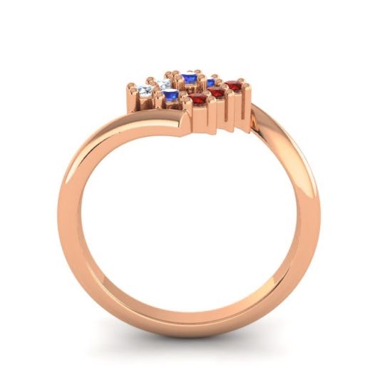 Simple Pave Bypass Navaza Ring