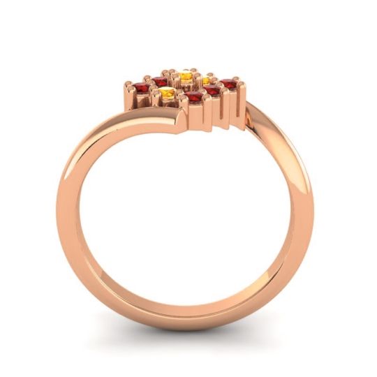 Simple Pave Bypass Navaza Ring