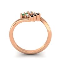 Simple Pave Bypass Navaza Ring