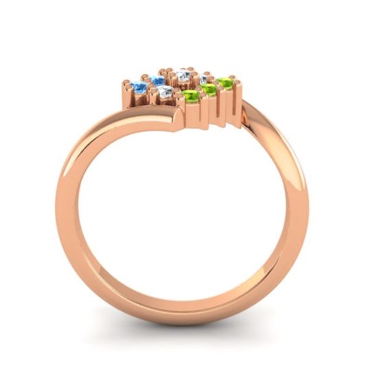 Simple Pave Bypass Navaza Ring