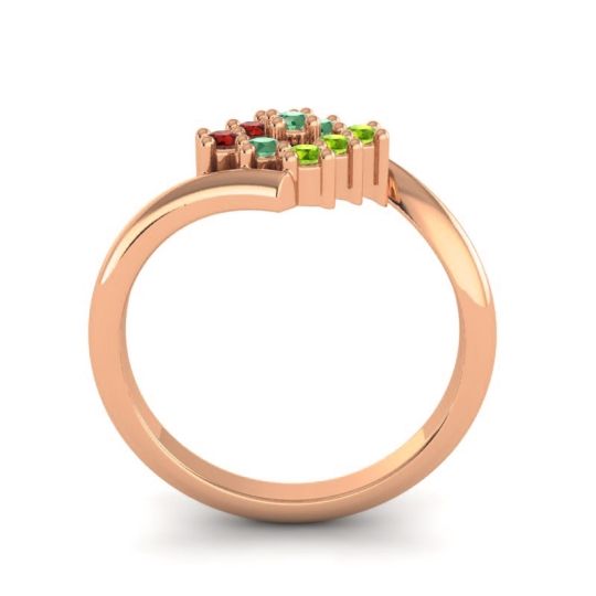 Simple Pave Bypass Navaza Ring