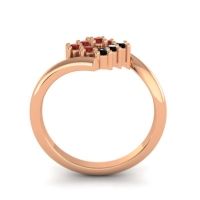 Simple Pave Bypass Navaza Ring