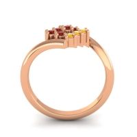 Simple Pave Bypass Navaza Ring