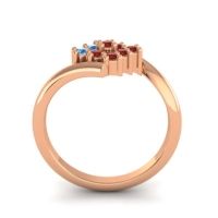 Simple Pave Bypass Navaza Ring