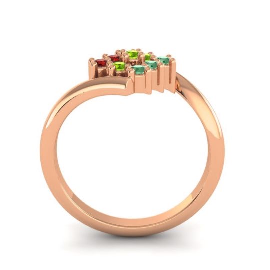 Simple Pave Bypass Navaza Ring