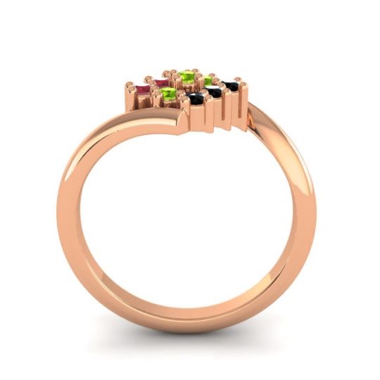 Simple Pave Bypass Navaza Ring