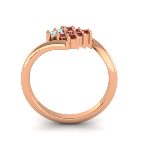 Simple Pave Bypass Navaza Ring