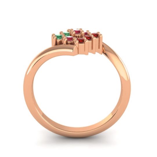 Simple Pave Bypass Navaza Ring